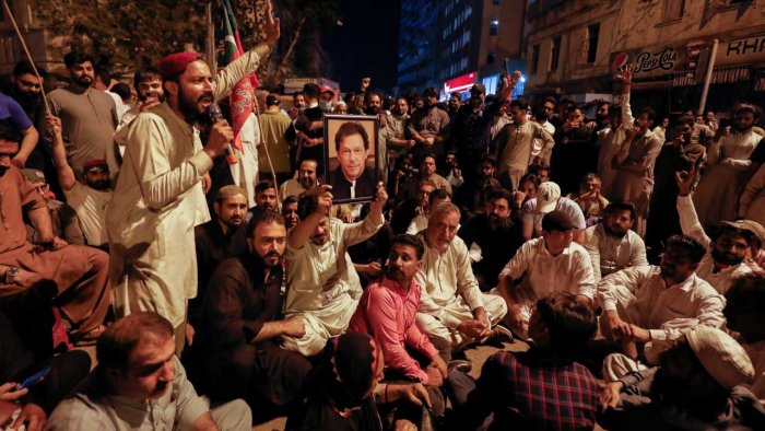 Imran Khan's Party Tussle With Government Crackdown